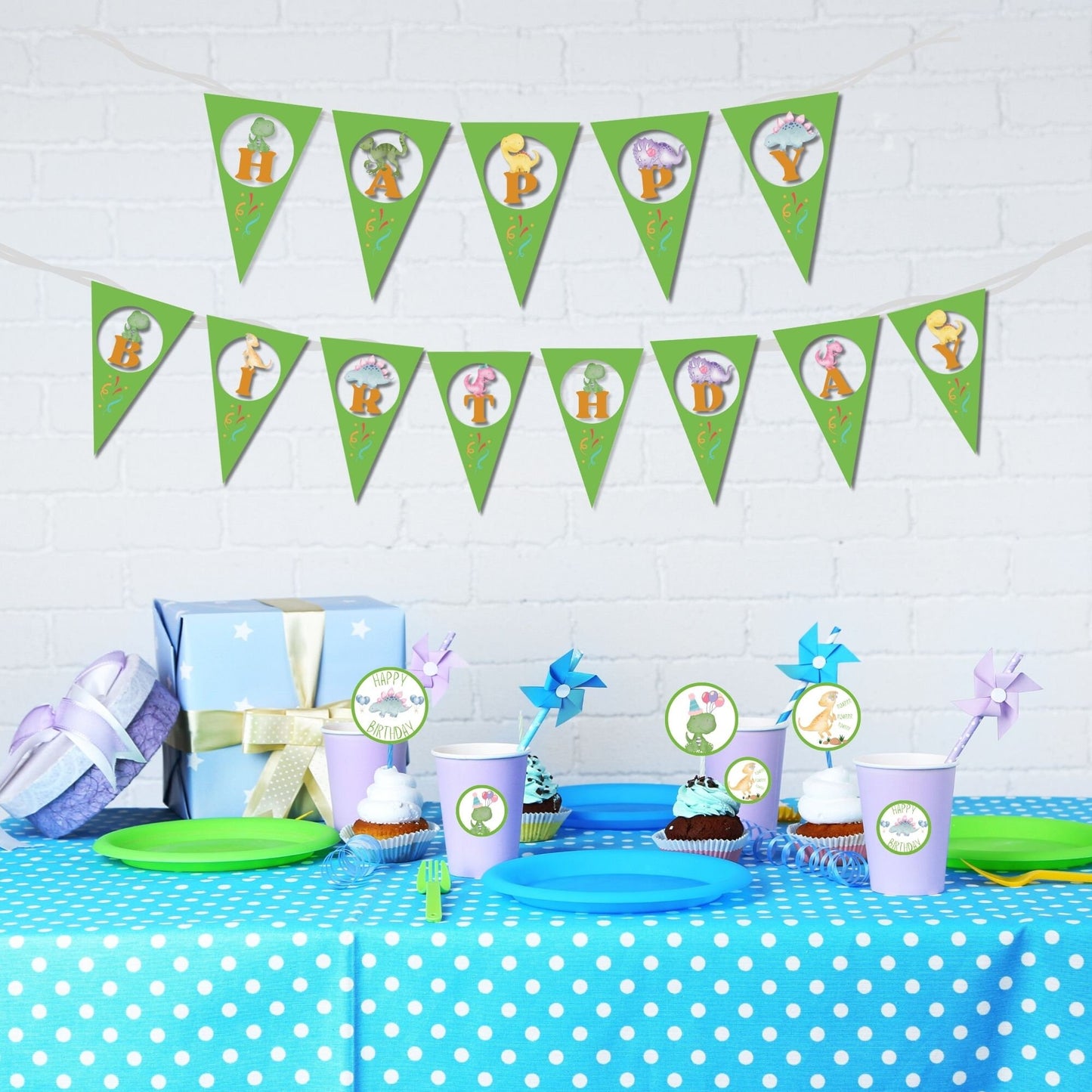 Dinosaur Birthday Party printable kit